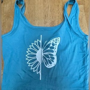 Crop tank tops